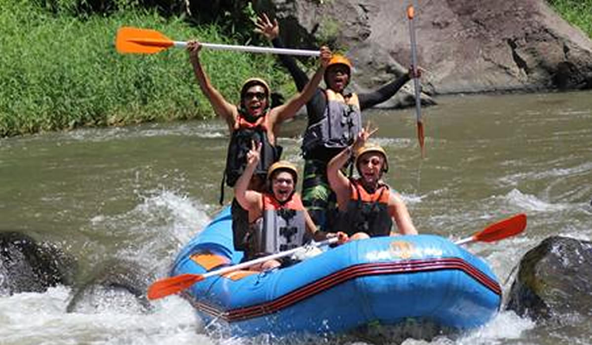 Bali White Water Rafting - 2 Hours Spa (Bali Adventure Packages)