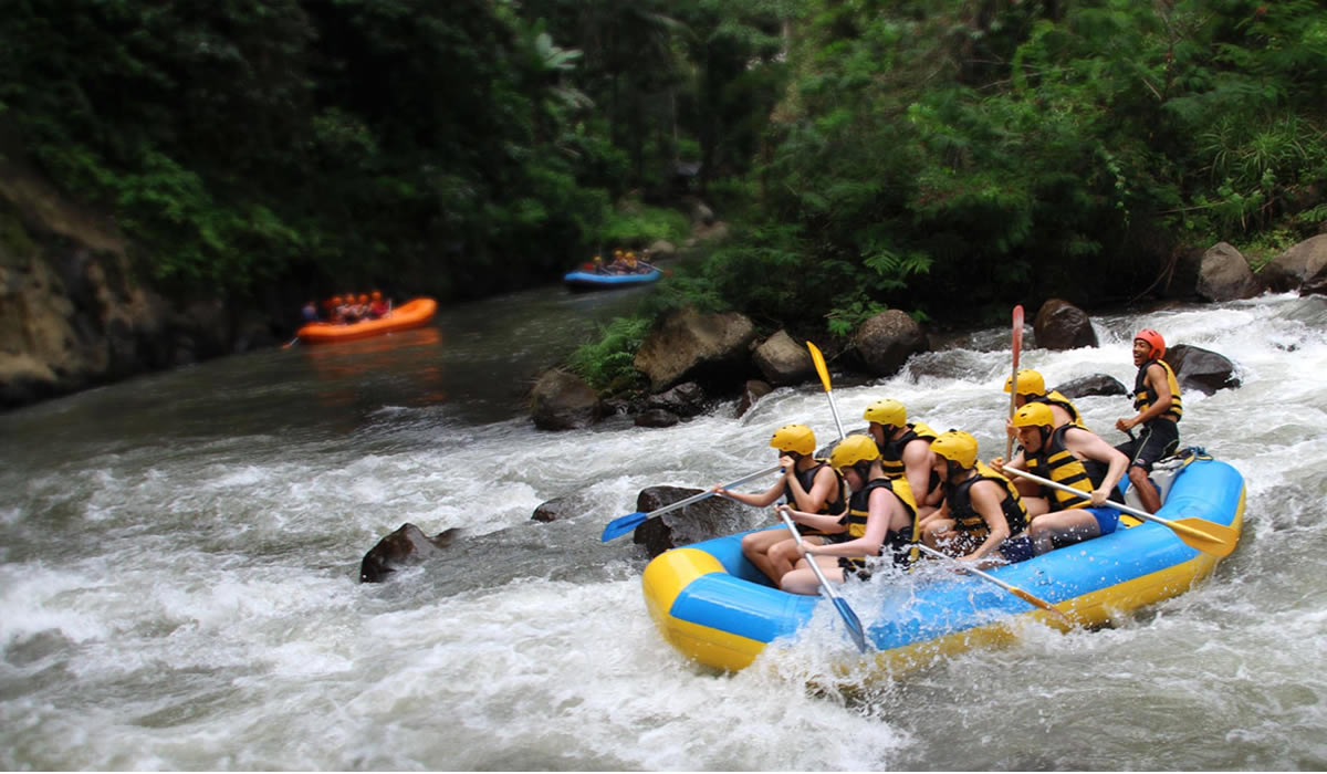 White Water Rafting - Elephant Ride - 2 Hours Spa (Bali Adventure Packages)